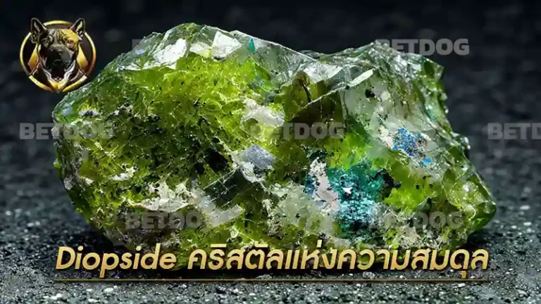 Diopside คริสตัลแห่งความสมดุล