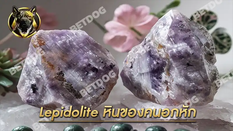 Lepidolite หินของคนอกหัก