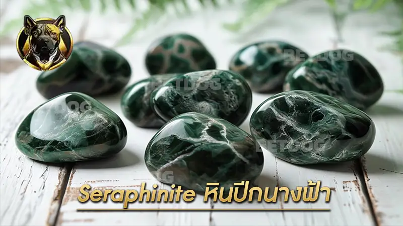 Seraphinite หินปีกนางฟ้า