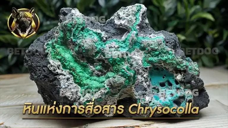 หินแห่งการสื่อสาร Chrysocolla