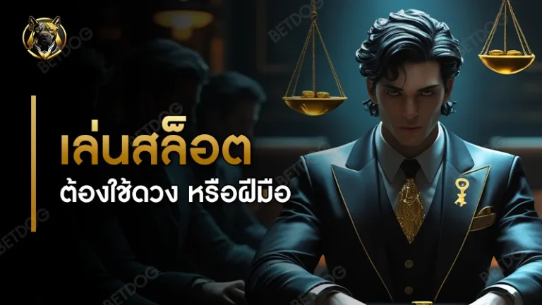 เล่นสล็อต ต้องใช้ดวง หรือฝีมือ