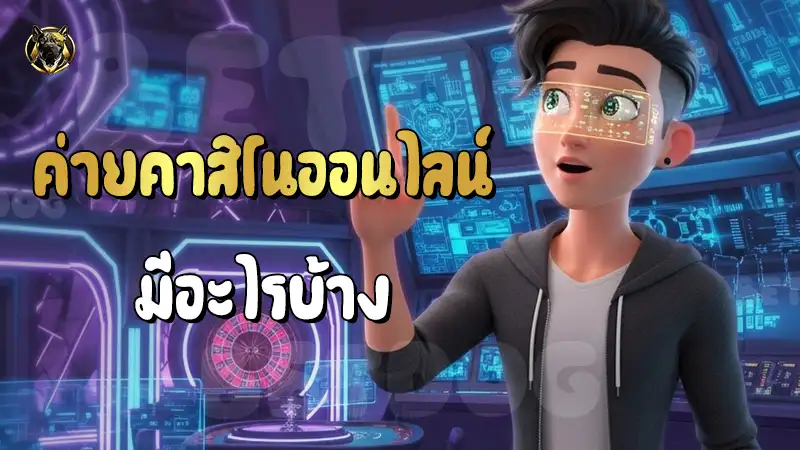 ค่ายคาสิโนออนไลน์ มีอะไรบ้าง