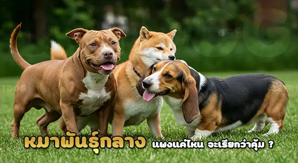 สุนัขพันธุ์กลาง ราคาแพง