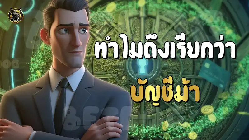 ทำไมถึงเรียกว่า บัญชีม้า