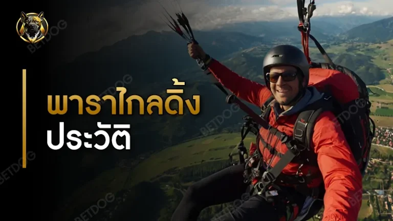 พาราไกลดิ้ง ประวัติ