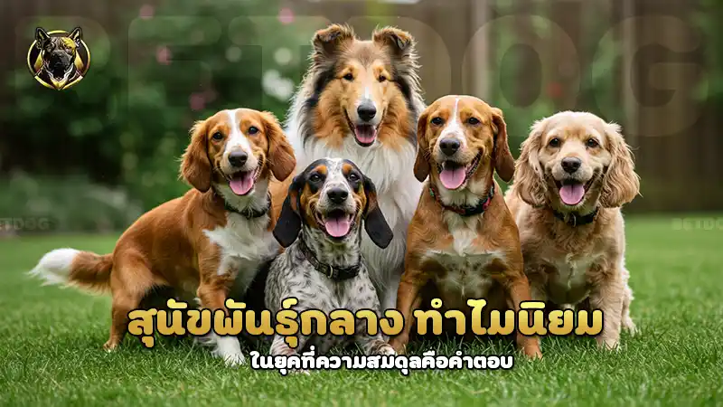สุนัขพันธุ์กลาง ทำไมนิยม