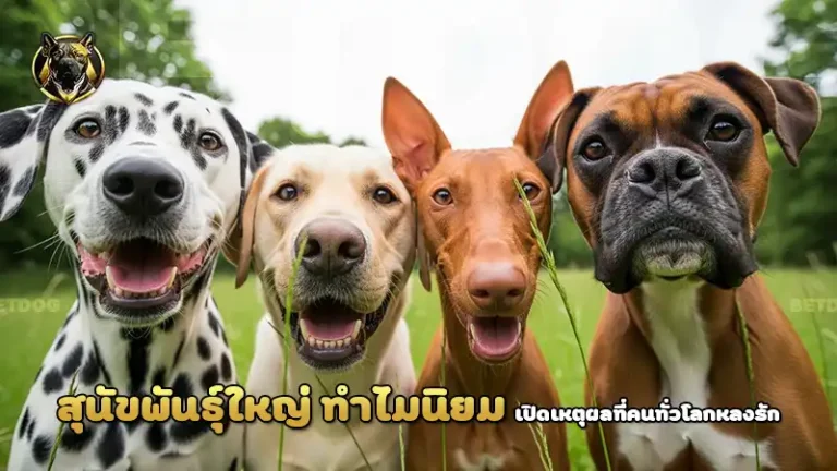 สุนัขพันธุ์ใหญ่ ทำไมนิยม
