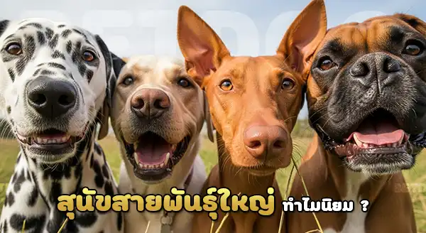 สุนัขพันธุ์ใหญ่ ทำไมนิยม