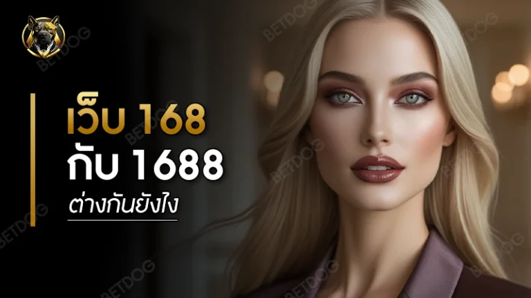 เว็บ 168 กับ 1688 ต่างกันยังไง
