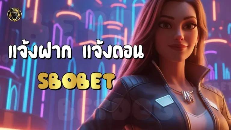 แจ้งฝาก แจ้งถอน Sbobet