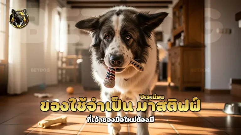 ของใช้จำเป็น มาสติฟฟ์ปิเรเนียน