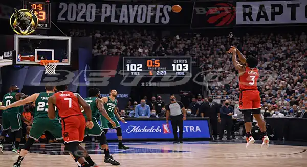 ดวงของคนที่อยู่ถูกที่ ในสนาม NBA