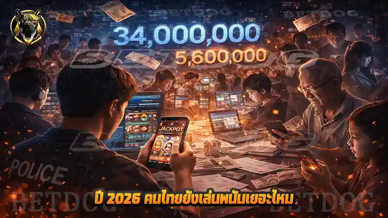 ปี 2026 คนไทยยังเล่นพนันเยอะไหม