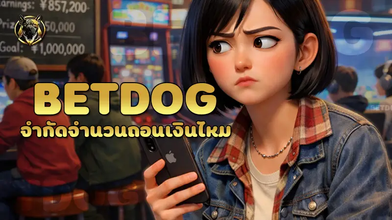betdog จำกัดจำนวนถอนเงินไหม