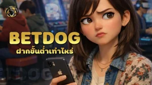 betdog ฝากขั้นต่ำเท่าไหร่