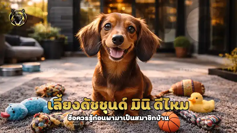 เลี้ยงดัชชุนด์ มินิ ดีไหม