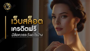 เว็บสล็อตเครดิตฟรี มีข้อควรระวังอะไรบ้าง