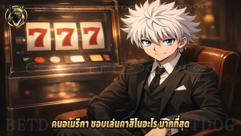 คนอเมริกา ชอบเล่นคาสิโนอะไร มากที่สุด